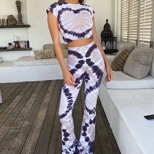 Tiger Mist 2 Piece Set - Tie Die